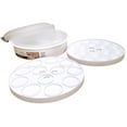 Mainstays 3in1 Round Cake Carrier with Lid