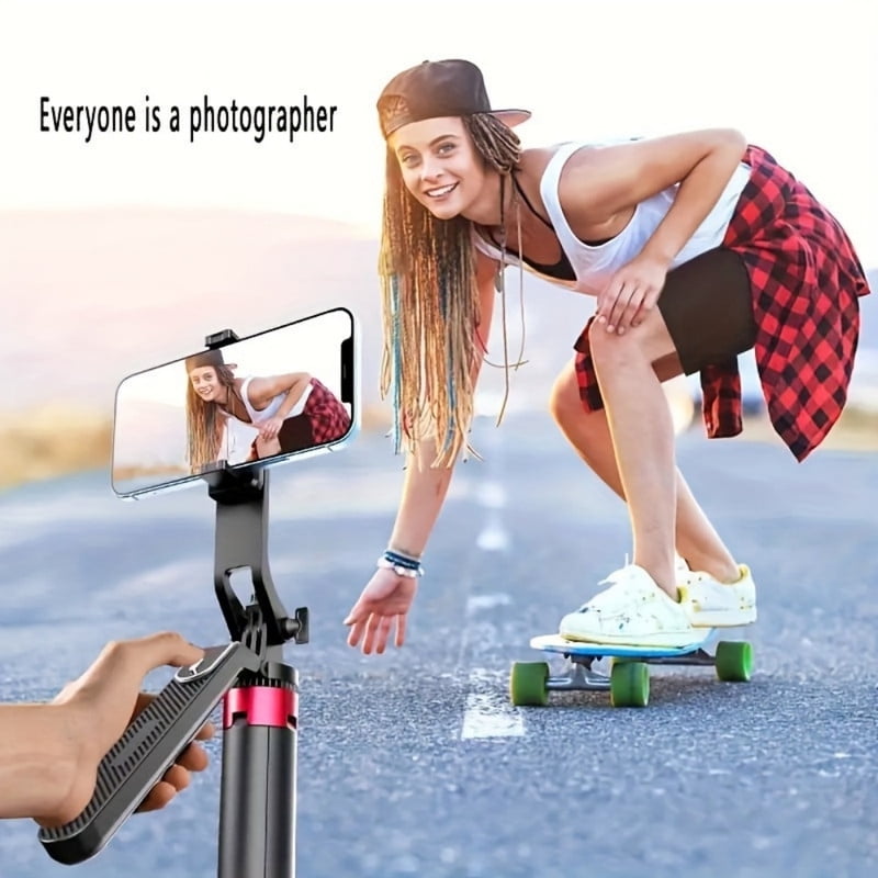 Portable Tripod with Selfie Stick, Height & Angle Adjustment, Good Compatibility, Sturdy & Durable