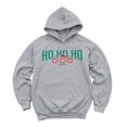 thumbnail image 3 of S.W.Smiley Varsity Ho Ho Ho - Womens Hoodie, 3 of 5
