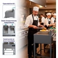 thumbnail image 3 of Freidora Doble Bluelander de Aceite a Gas LP, Capacidad 40 Litros, con 2 Canastillas, 3 of 5