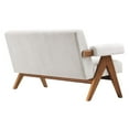 thumbnail image 3 of Modway Lyra Fabric Loveseat in Ivory Fabric, 3 of 8