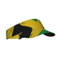 thumbnail image 7 of Jamaica Flag Jamaican Sports Sun Visor Hats Adjustable Sun Visor Caps For Women And Men, 7 of 7