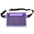 thumbnail image 2 of AUQ  Underwater PVC Waist Bag, Dry Pouch for Swimming, Waterproof Pouch Dry Bag for Boating Swimming Kayaking Beach Pool Water Parks, Keeping Phone Wallet Safe and Dry, 2 of 8