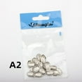 thumbnail image 1 of 50pcs/Pack Fishing Spinner Rings Blades Flattie Attractor Lure Spoon Accessories, 1 of 4