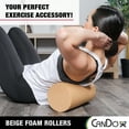 thumbnail image 3 of CanDo 30-2331 Antimicrobial 6 x 12 Inch Foam Roller for Exercise or Stretching, 3 of 6