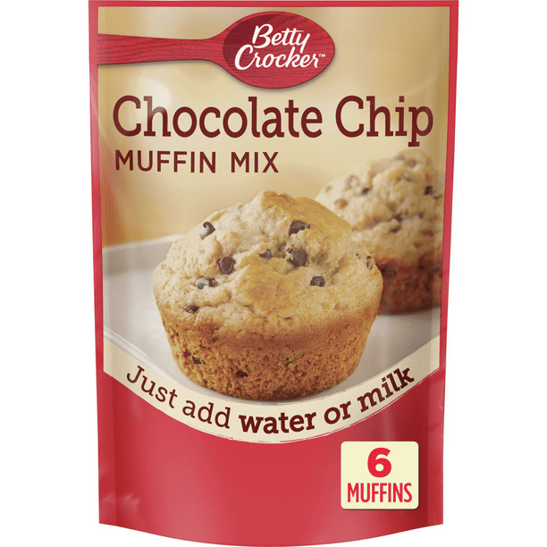 Betty Crocker Chocolate Chip Muffin Mix, 6.5 oz