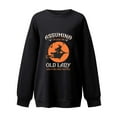 thumbnail image 3 of WXLWZYWL Halloween Sweatshirts for Women 2024 Witch Sweatshirt On A Dark Desert Highway Cool Wind In My Hair Long Sleeve Top, 3 of 3