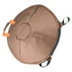 thumbnail image 2 of Accesorios para bolsa de tambor de mano, bolsa de tambor con lengüetas de acero de doble hombro, estuche para tambor de mano marrón, 2 of 9