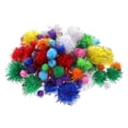 thumbnail image 4 of 5 bolsas de color Pompom Pompom Bolas DIY Material Bolas Hecho a mano Bolas de peluche, 4 of 8