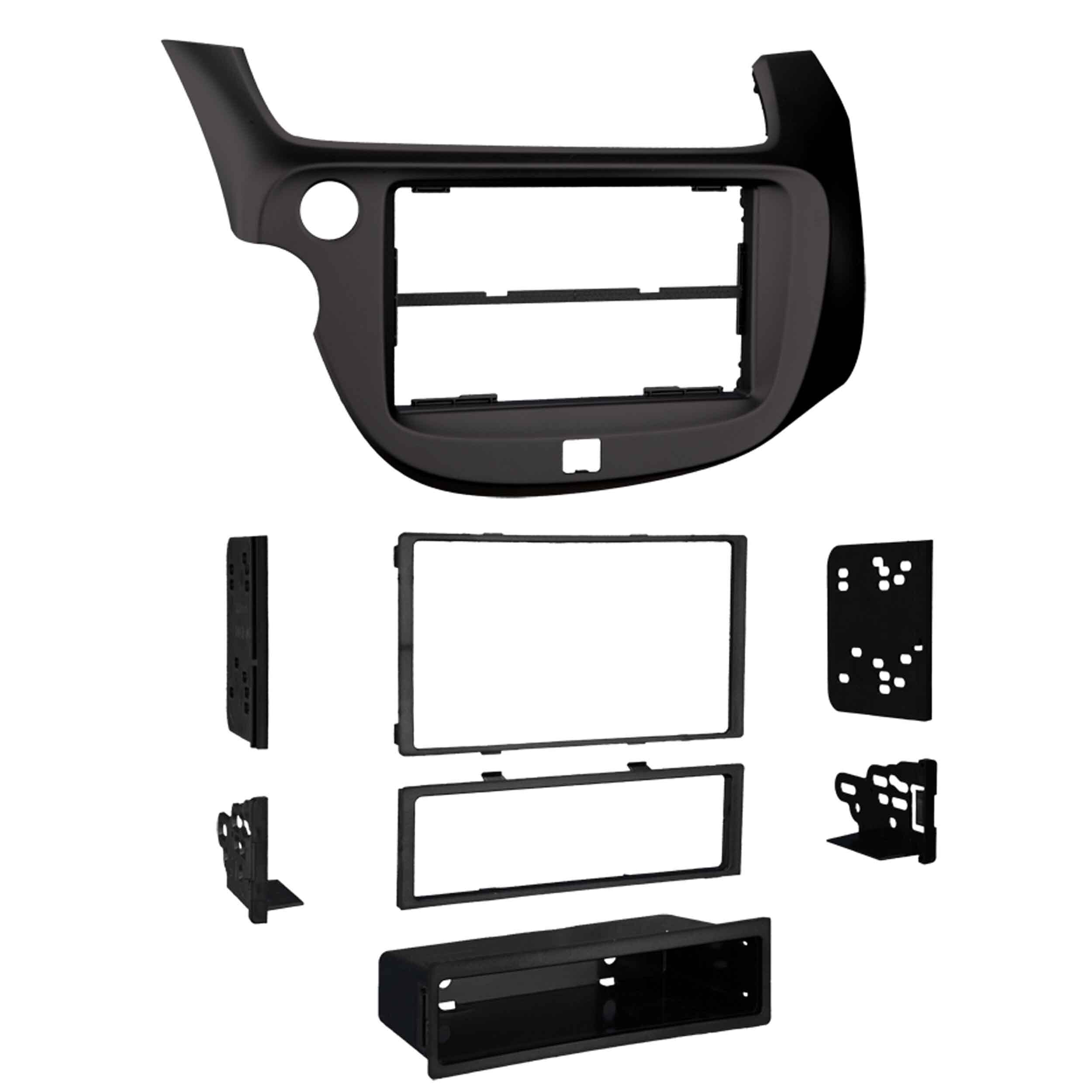 Metra 99-7877B Aftermarket Radio Installation Kit for Honda Fit 09-13 (Black)
