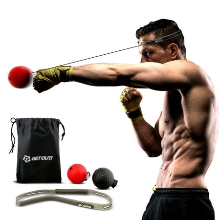 Boxing Reflex Ball Set – Reaction Ball – Agility Training Boxing