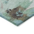 thumbnail image 4 of Addison Rugs Chantille Indoor/Outdoor Transitional Floral Khaki Washable Rectangle Rug, 10' x 14', 4 of 6