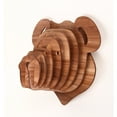 thumbnail image 2 of LCM Home Fashions, Inc. 3D Faux Teddy Bear Head Sculpture, 2 of 4