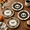 Halloween, variant on Christmas 4-Piece Stoneware Dessert Plates, Festive Holiday Tableware Set
