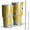 Yellow Daisy Flower, variant on 30oz Light Gray Daisy Flower Pattern Tumblers Stainless Steel Tumbler with Lid and Straw,Vacuum Insulated Double Wall Travel Tumbler Cups Mug with Cleaning Brush for Coffee,Tea