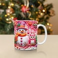 thumbnail image 4 of LSLJS Christmas Mug Inflated Snowman Mug, Santa Mug Press Puffy Design 15oz 11oz Coffe Cups, 4 of 5