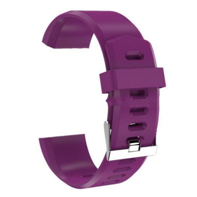 2 Correas Deportivas De Repuesto Para Reloj Inteligente ID115 Plus, Color Morado 2 piezas