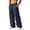Mens Pants Navy, variant on Big & Tall Mens Baggy Pants Casual Elastic Waist Drawstring with Pockets Trousers Streetwear Dad Gifts