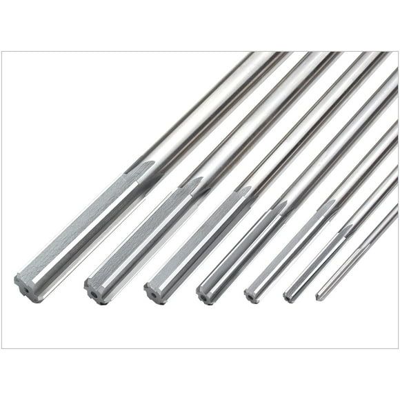 Ensemble de 7 Pcs Alésoir HSS Chucking, 1/8 Pouce - 1/2 Pouce