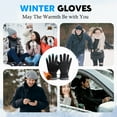 thumbnail image 2 of Amaopus Winter Gloves for Men Women, Thermal Running Gloves with Fleece Lining for Cold Weather, Windproof Touchscreen Lightweight Warm Gloves for Snow Cycling Driving Walking, 2 of 7