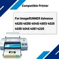 thumbnail image 2 of WT101 WT-101 Waste Toner Box Compatible for Canon ImageRUNNER Advance 4525i 4535i 4545i 4551i 4025 4035 4045 4051 4225 Printers, Reliability Longevity, 2 of 7