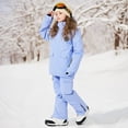 thumbnail image 2 of Jamsmile Kids Boys Girls Snowsuits Sets Winter Outdoor Warm Padded Thicken Snowboard Ski Suits, 2 of 5