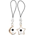 thumbnail image 6 of Homoyoyo 2-Pack Space-Themed Keychain Phone Accessories with Assorted Colors and Stylish Designs, 6 of 8