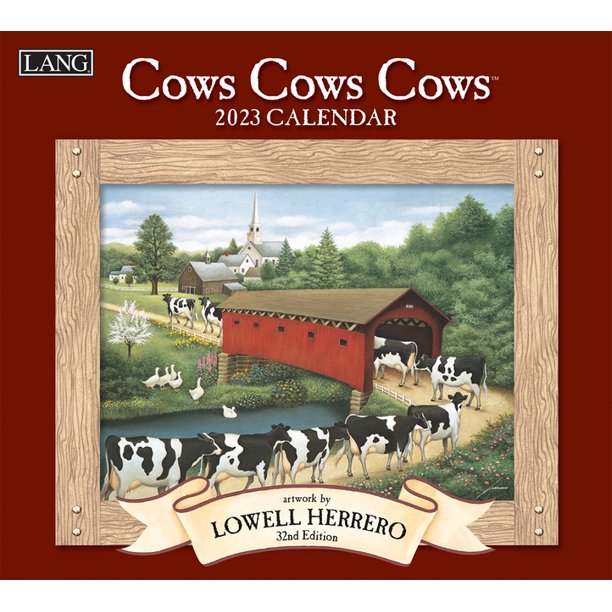 Cows Cows Cows 2023 Wall Calendar (Other) - Walmart.com