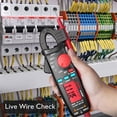 thumbnail image 3 of BSIDE BSIDE ACM92 LCD Digital Clamp Meter 6000 Counts True RMS AC/DC Multimeter Auto Range Mini, 3 of 8