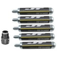 thumbnail image 2 of 90g Co2 Cylinder Cartridge - 88g Airsource - 90 88 Gram with Adapter for Paintball - 5 Pack, 2 of 2