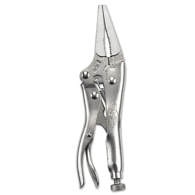 

Long Nose Locking Plier 2-1/4 in Jaw Opening 6 in Long | Bundle of 2 Each