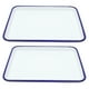 thumbnail image 1 of 2 moldes rectangulares de esmalte para hornear pasteles, para alimentos, multifuncionales, para cocina, 1 of 6