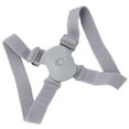 thumbnail image 4 of Back Posture Corrector, Long Battery Life Posture Corrector Wear Resistant Lightweight Adjustable Comfortable Breathable  For Spine Correction Gray, 4 of 8