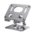 thumbnail image 1 of Stand for Tablettablet and Cell Phone Desktop Stand with 360° Rotating Base,Foldable and Liftable Aluminum Stand,Universal Supporting 4-12.9 Inch Laptop/Tablets /Mobile Phone, 1 of 7
