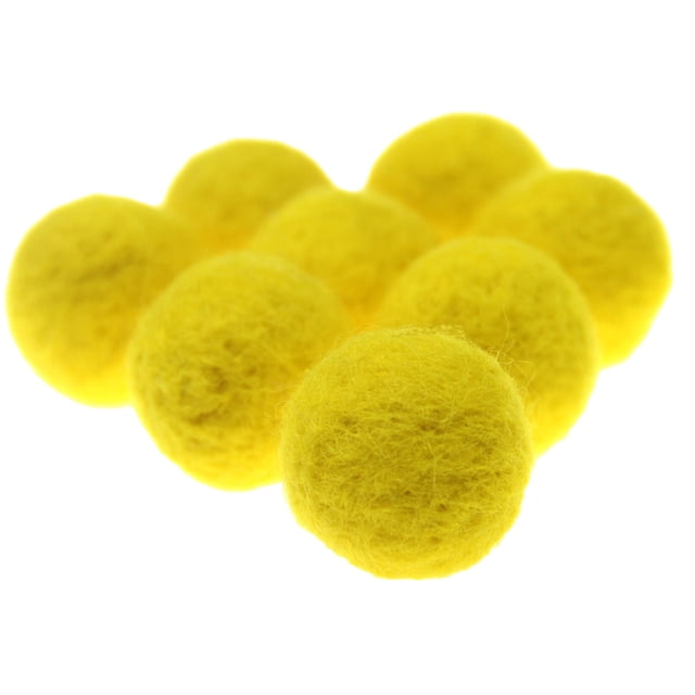 20PCS 1.18in Christmas Felt Ball Mini Multipurpose Pom Pom Ball DIY Craft Ball