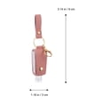 thumbnail image 2 of 1 juego de llavero portátil para botella de viaje, funda protectora para desinfectante., 2 of 7