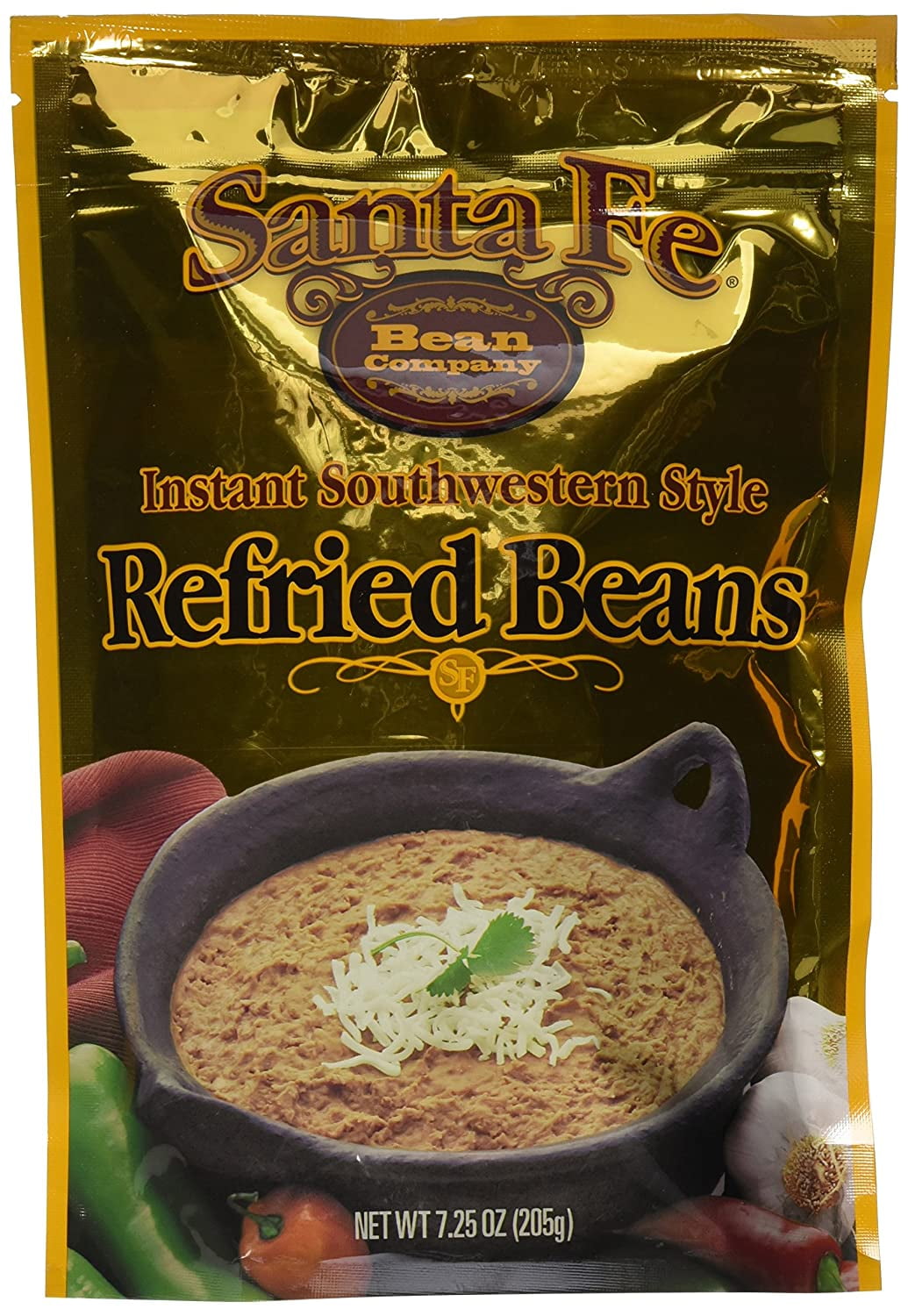 Santa Fe Instant Southwestern Style Refried Beans 7.25oz 1 bag