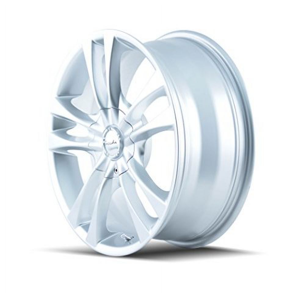 Sacchi S2 16x7 4x100/4x114.3 +40mm Silver Wheel Rim - Walmart.com