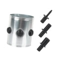 thumbnail image 4 of Tubo de admisión de aire del motor,Tubo de admisión de aire para motor de automóvil de 76 mm con 3 orificios,Para manguera de vacío del motor,Conducto de manguera para sistemas de admisión, 4 of 9