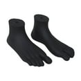 thumbnail image 1 of 2x Mannequin Foot Model Lifesize Malls Rings Rings Chain Arts Drawing Shop Negro, 1 of 8