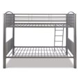 thumbnail image 2 of Conrad Full over Full Metal Bunkbed, Pewter, 2 of 9
