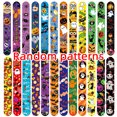 thumbnail image 1 of Pulsera con patrón navideño para niños, juguetes de decoración, regalos de fiesta de cumpleaños, relleno de piñata, recuerdos de fiesta de Año Nuevo, Halloween, 10/48 Uds.（Style 3 10pcs, 1 of 5