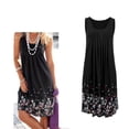thumbnail image 4 of Women Summer Boho Short Maxi Dress Cocktail Evening Party Dresses Beach Sundress, 4 of 6