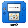 Nintendo 2DS Bundle:Nintendo 2DS-Electric Blue 2 w/Mario Kart 7 Console and USB Sync Charge USB Cable
