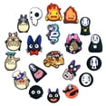 thumbnail image 2 of Nuevo 20 unids/set de dijes de zapatos de Spirited away para Croc DIY, accesorios de decoración de zapatos, decoraciones, sandalias, regalos para niñas y niños, 2 of 5