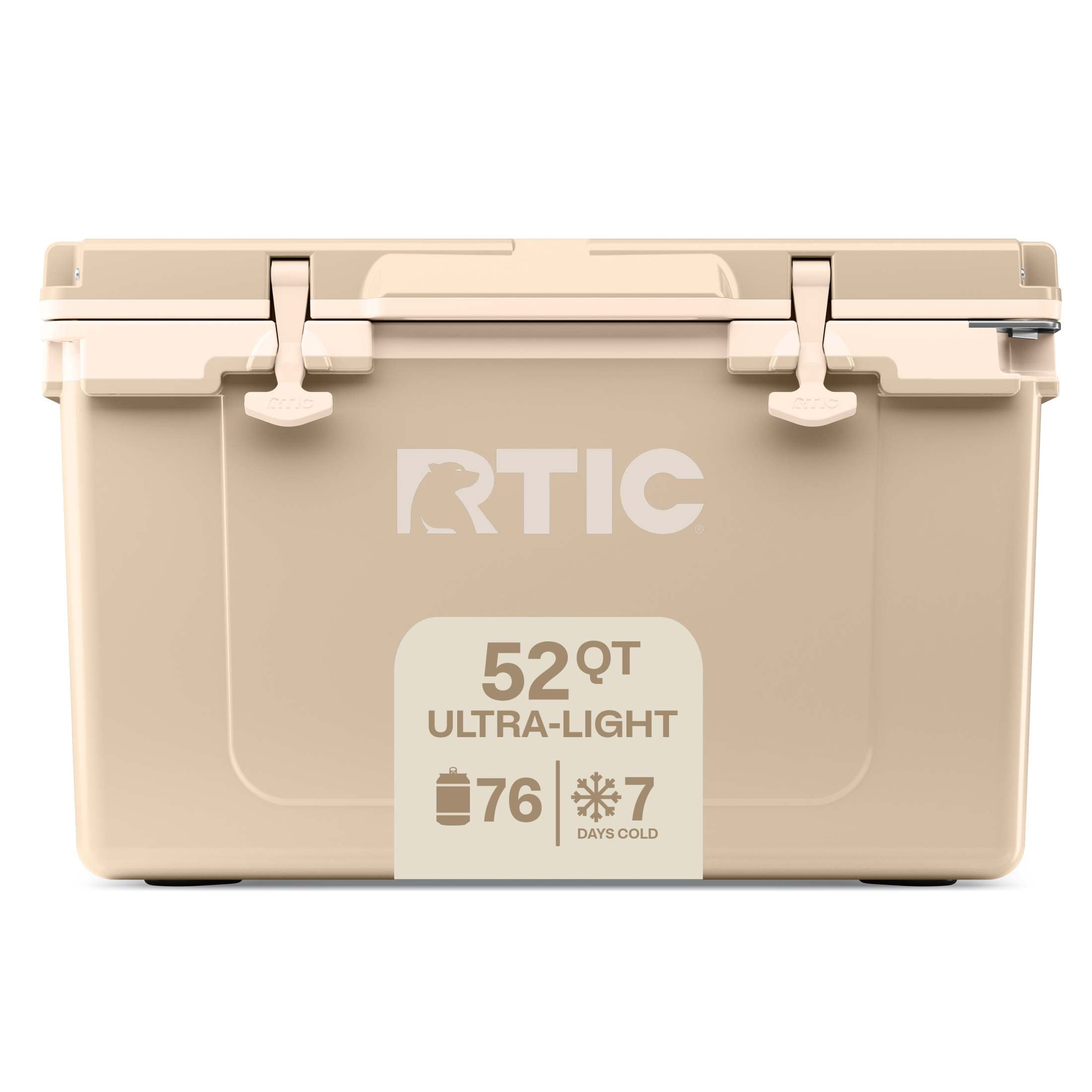 RTIC 45 QT Ultra-Tough Rotomolded Hard-Sided Ice Chest Cooler