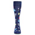 thumbnail image 3 of MeMoi Men's Kitchen Crew Bamboo Blend Novelty Crew Sock - Mens - Male, 10-13, Navy, 3 of 4