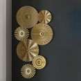 thumbnail image 4 of MOVTOTOP 4pcs Iron Art Wall Sunburst Round Geometric Hanging Decor, 4 of 7