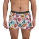 thumbnail image 1 of Balery Skulls and Roses Calzoncillos bóxer para hombre, ropa interior de algodón suave y transpirable con cinturilla de nailon-Small, 1 of 5