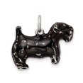 thumbnail image 4 of FB Jewels Sterling Silver Enameled Large Scottish Terrier Charm, 4 of 5